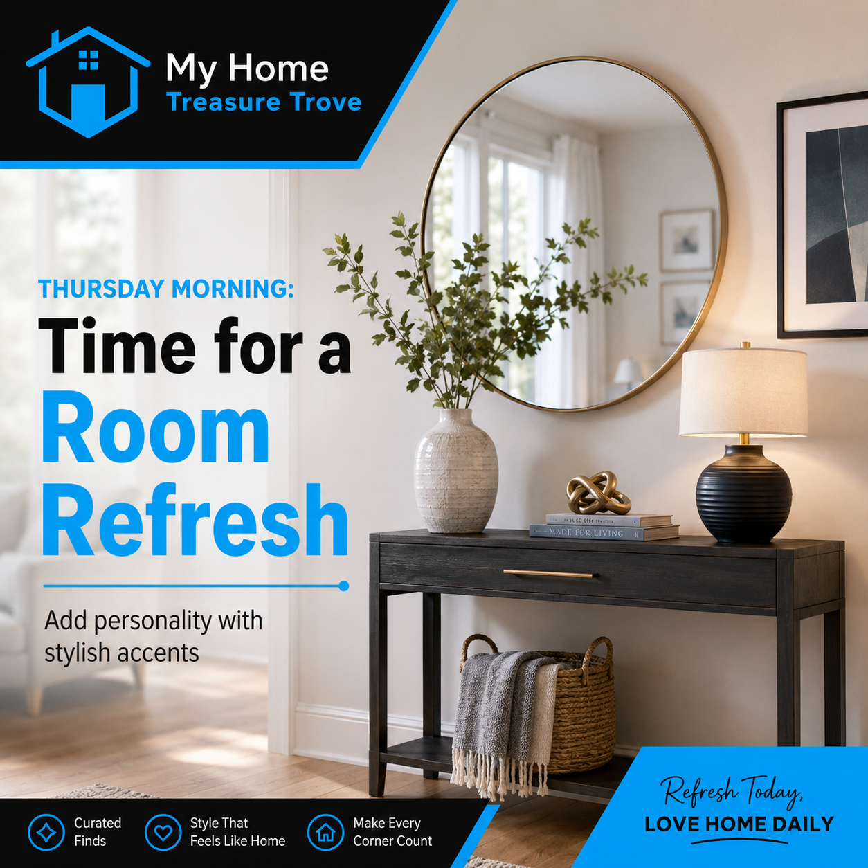 Add Personality With Home Accents: How to Wake Up a Boring Room