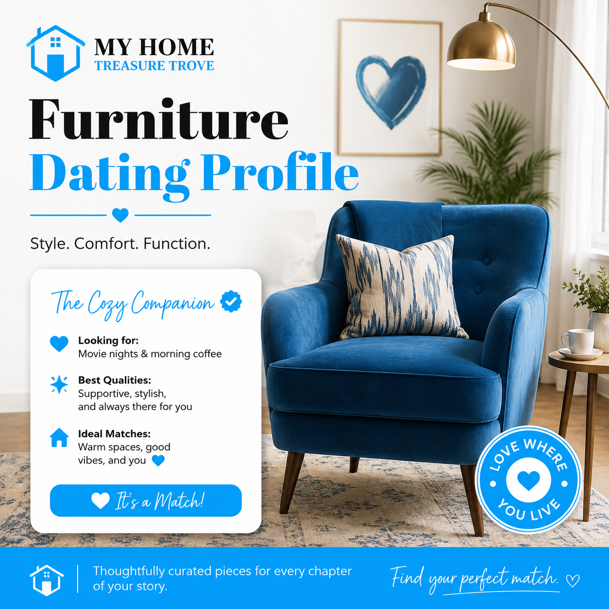 Furniture Shopping Is Basically Dating for Your Living Room