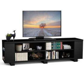 Modern Entertainment CenterHolds up to 60-inch TV (Color: Black)