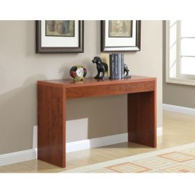 Sofa Table Modern Living Room Console Table (Color: Cherry)