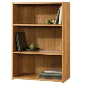 Modern 3-Shelf Bookcase (Color: Oak)