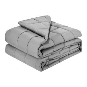 Weighted Blanket, Cooling Breathable Heavy Blanket with Glass Beads, All-Season Use, Suitable for 250-310 lbs Adul (Weight: 25lbs, size: KING)