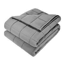 Weighted Blanket, Cooling Breathable Heavy Blanket with Glass Beads, All-Season Use, Suitable for 250-310 lbs Adul (Weight: 25lbs, size: QUEEN)